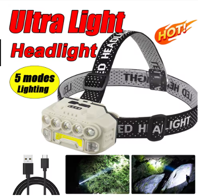 مصباح الرأس 05 أوضاع إضاءة